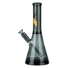 Marley Natural Smoked Glass Water Pipe with Gold Detail - Image 2