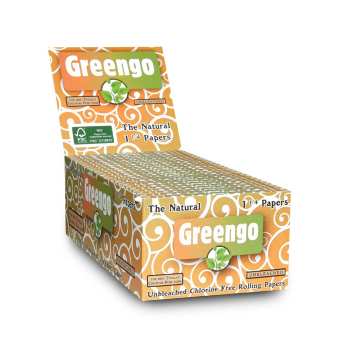 Greengo 1 1/4 Rolling Papers - 50 pack