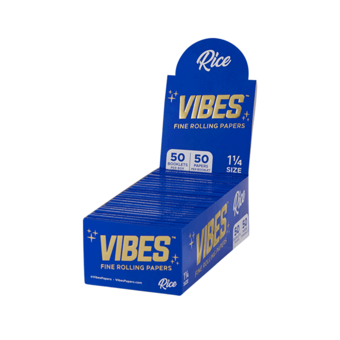 Vibes Papers 1 1/4 Size - Rice Paper - 50 Pack