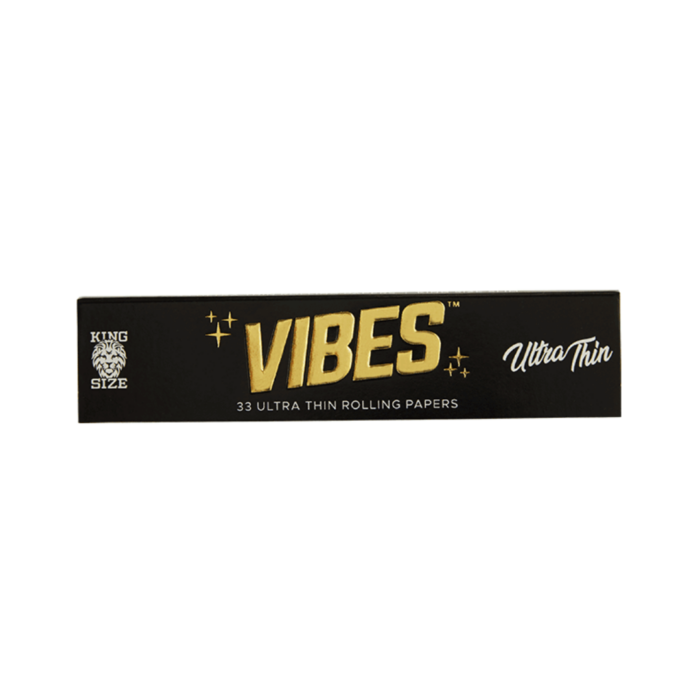 Vibes Papers King Size - Ultra Thin Paper - 5 Pack